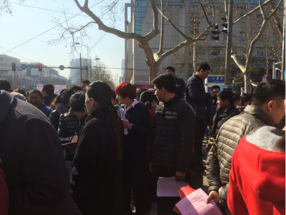 通运济南分公司去章丘参加“春风行动”